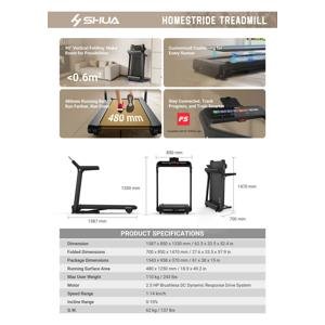 სარბენი ბილიკი - SH-T220Y - 110KG