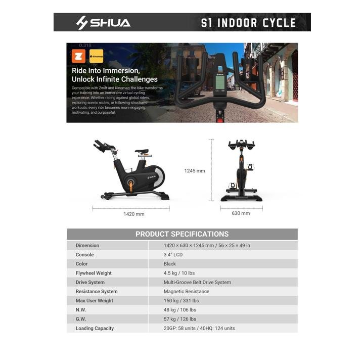 ველო ტრენაჟორი - SH-B8900 - 150KG